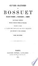 Oeuvres oratoires de Bossuet