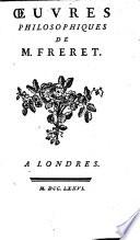 Oeuvres philosophiques