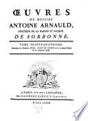 Oeuvres (publiees par les soins de l'abbe de Hautesage)