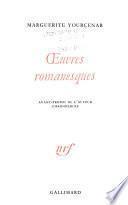 Oeuvres romanesques