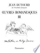 Oeuvres romanesques: Les horreurs de l'amour. Le séminaire de Bordeaux