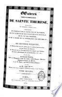 Oeuvres très-complètes de sainte Thérèse