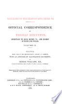Official correspondence