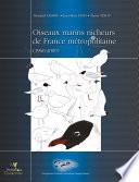 Oiseaux marins nicheurs de France métropolitaine 1960-2000