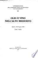 Olio e vino nell'alto Medioevo
