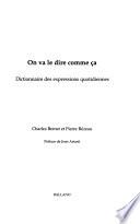 On va le dire comme ça