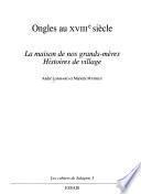 Ongles au XVIIIe siècle