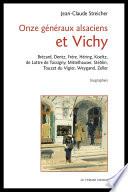 Onze généraux alsaciens et Vichy