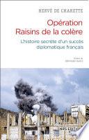 Opération Raisins de la colère. L'histoire secrète d'un succès diplomatique français
