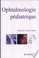 Livre Ophtalmologie pédiatrique