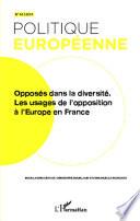 Opposés dans la diversité