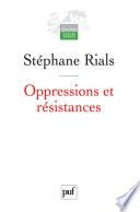 Oppressions et résistances