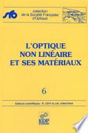 Optique non linéaire et ses matériaux