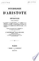Opuscules (Parva naturalia)