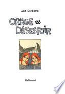 Orage et désespoir