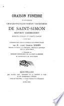 Oraison funèbre de Monseigneur Charles-François-Siméon Vermandois de Saint-Simon Rouvroy Sandricourt, dernier évêque et comte d'Agde, 1759-1794, prononcée dans l'église-cathédrale Saint-Étienne d'Agde à l'occasion du premier centenaire de la mort glorieuse de Monseigneur de Saint-Simon