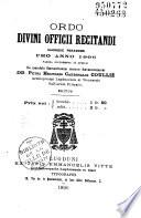 Ordo des diocèses de Lyon et Saint-Etienne