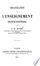 Organisation de l'Enseignement professionnel