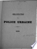 Organisation de la police urbaine