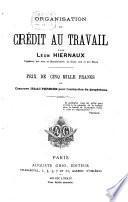 Organisation du crédit au travail