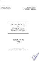 Organisations et associations francophones