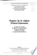 Orgues de la région Poitou-Charentes
