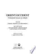 Orient-occident