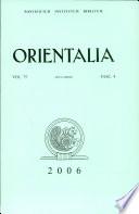 Orientalia