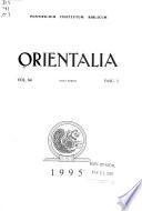 Orientalia