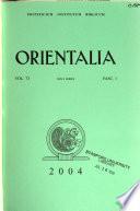 Orientalia