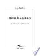 Origine de la peinture
