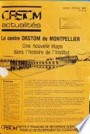 ORSTOM actualités