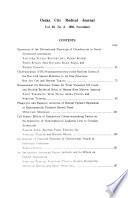 Osaka City Medical Journal