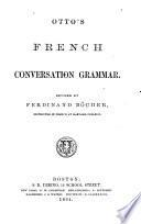 Otto's French Conversation Grammar