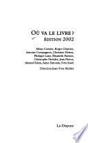 Où va le livre?