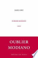 Oublier Modiano