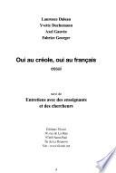 Oui au créole, oui au français