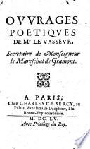 Ouvrages poëtiques