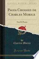 Pages Choisies de Charles Morice