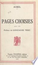 Pages choisies