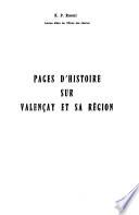 Pages d'histoire sur Valençay et sa région