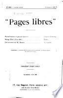 Pages libres