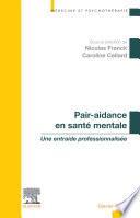 Pair-aidance en santé mentale