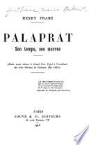 Palaprat; son temps, ses œuvres
