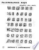 Paléographie maya: Glyphes des mois