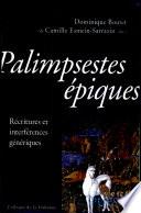 Palimpsestes épiques