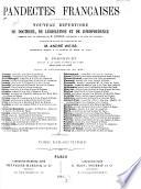 Pandectes françaises