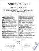 Pandectes françaises