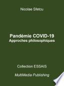Pandémie COVID-19 - Approches philosophiques