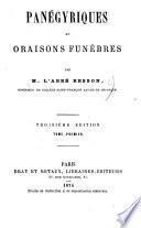 Panégyriques et oraisons funèbres